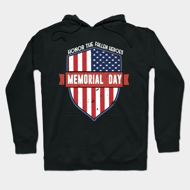 Memorial day Hoodie by DollochanAndrewss